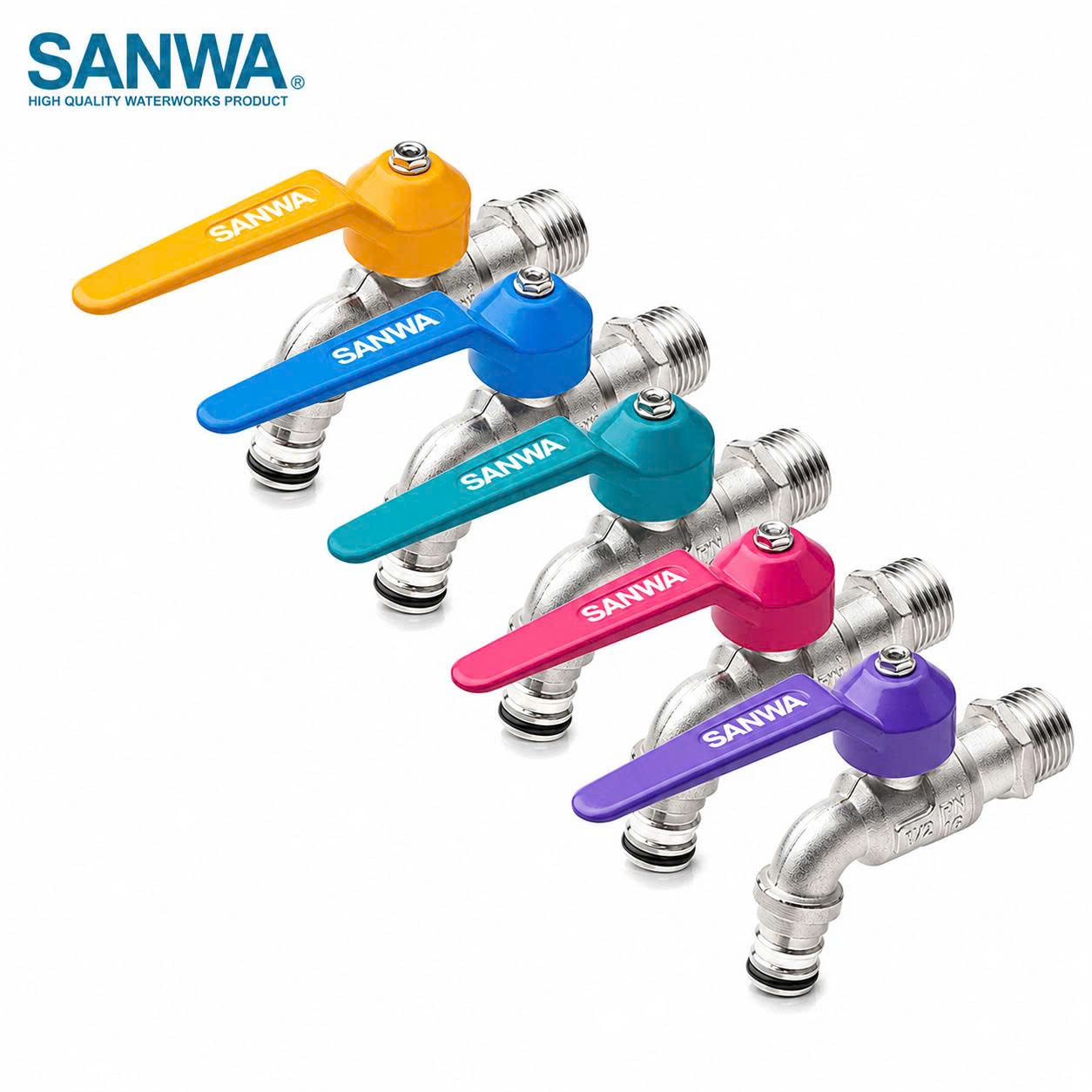 ASAHI SANWA Đồng hồ nước và Van vòi